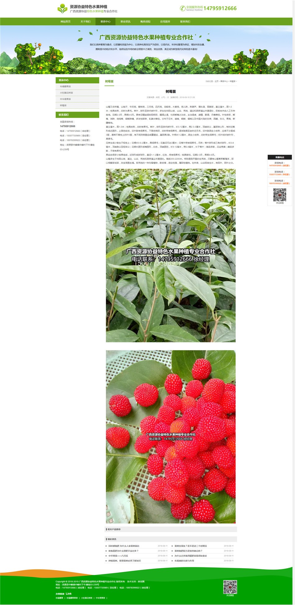 水果公司网站